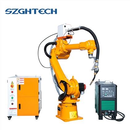 Features:
1) Software PLC functions facilitate logic control. Process functions make programming easy.
2) Modular setting of functions suitable for diverse applications. Safety module ensures safe production of the robots.