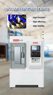 What are the parts of a CNC milling machine?