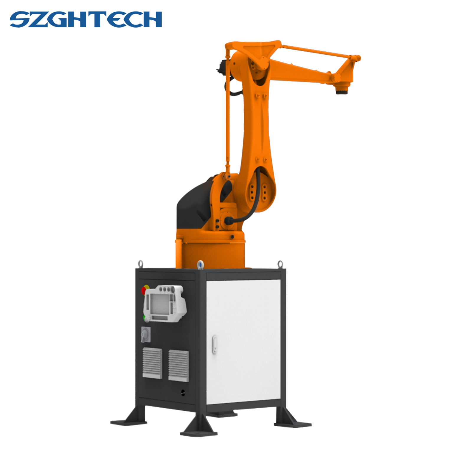 The SZGH-general robot is a high-performance, multi-functional robotic arm designed for a wide range of industrial applications. As one of the flagship models from SZGH, the SZGH-general robot delivers excellent precision, flexibility, and durability, making it an ideal solution for manufacturers seeking automation in tasks such as loading, welding, palletizing, and more.